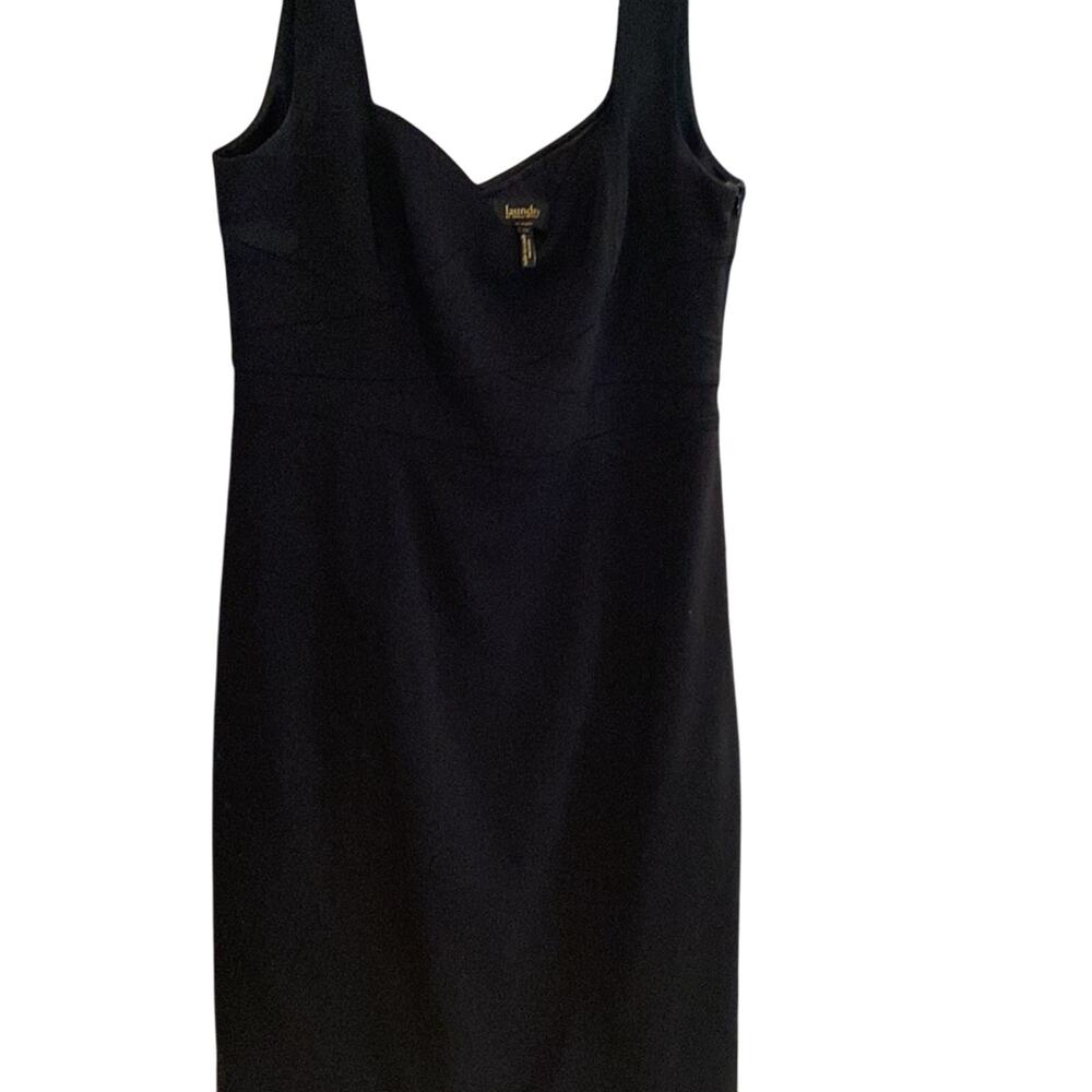Laundry dress, cut out back, black, size 12